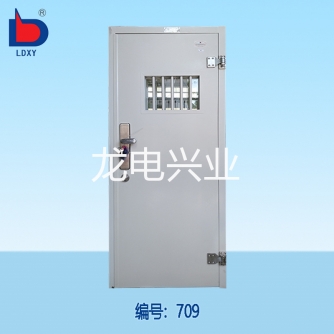 档案保密室防火防盗门（单开 带视窗）